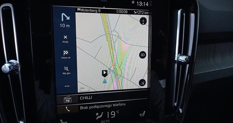 Volvo XC 40 cena 114900 przebieg: 121062, rok produkcji 2019 z Kraków małe 781